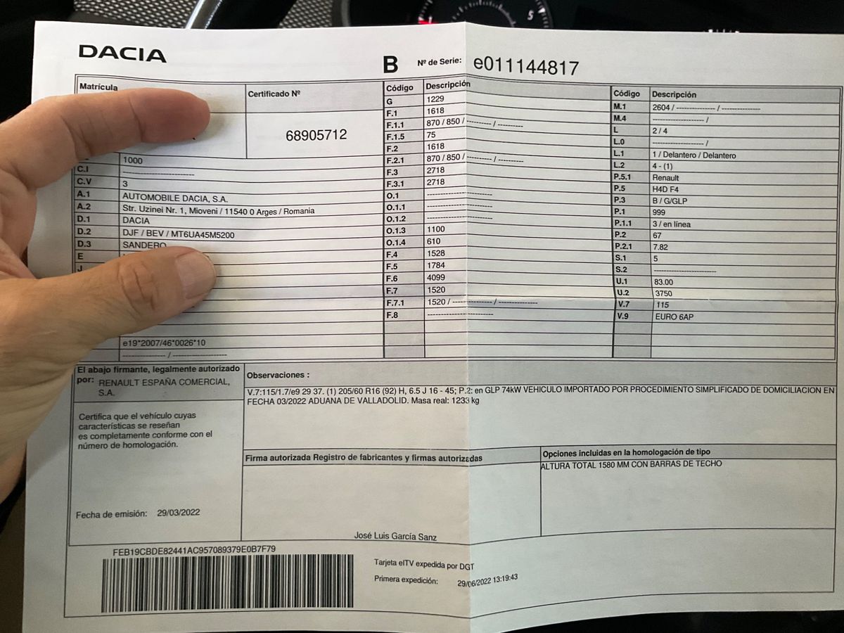 Dacia Sandero d'occasion