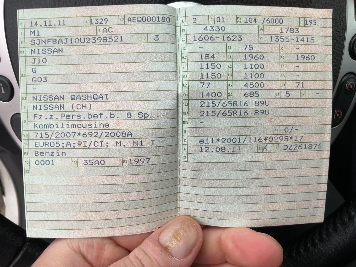 Nissan Qashqai d'occasion