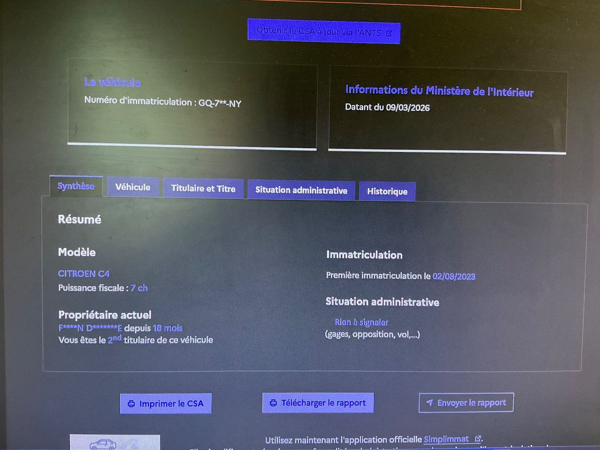 Citroen C4 d'occasion