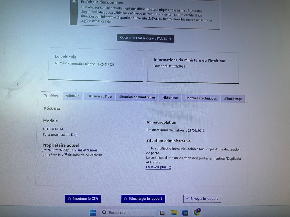 Citroen C4 d'occasion