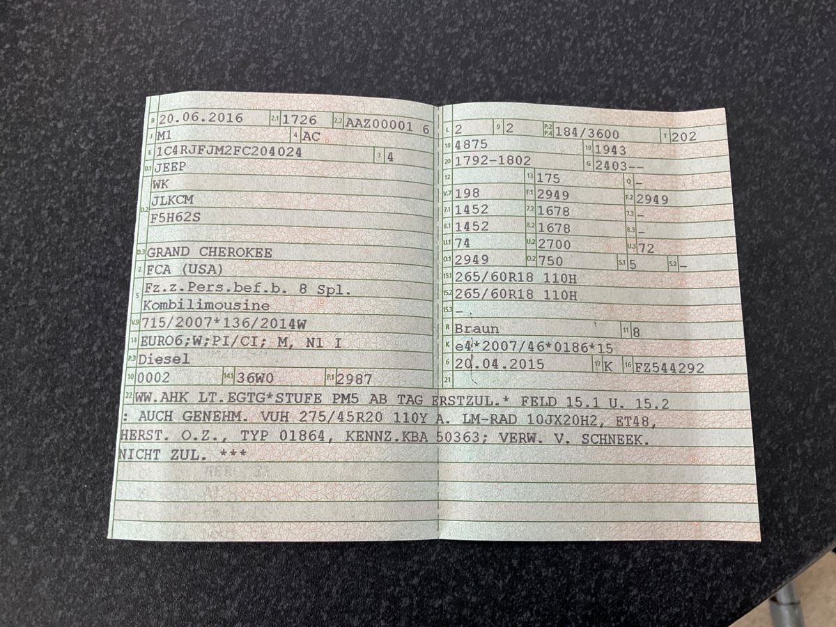 Jeep Grand d'occasion