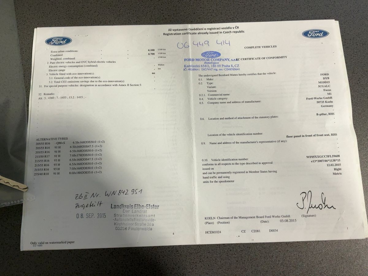 Ford Focus d'occasion