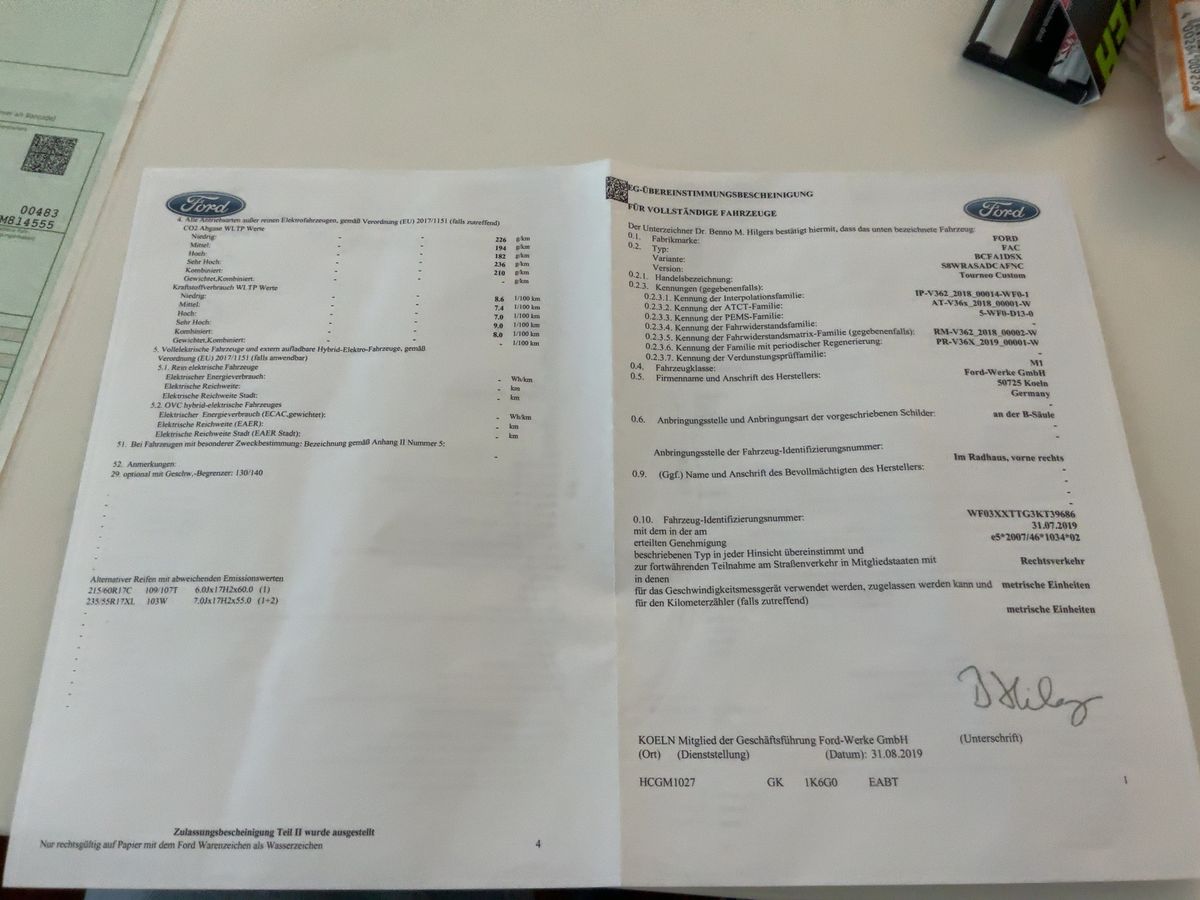 Ford Tourneo d'occasion