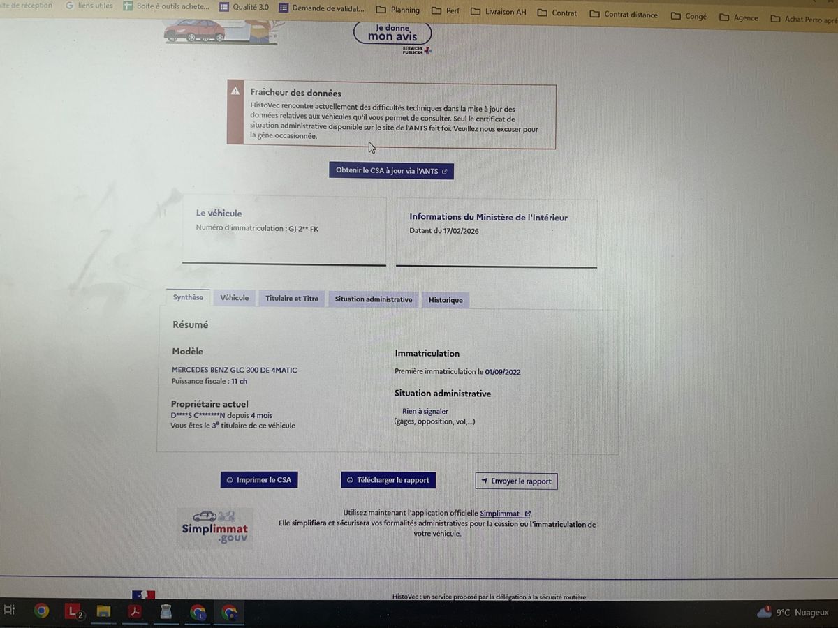 Mercedes-Benz GLC-Klasse d'occasion