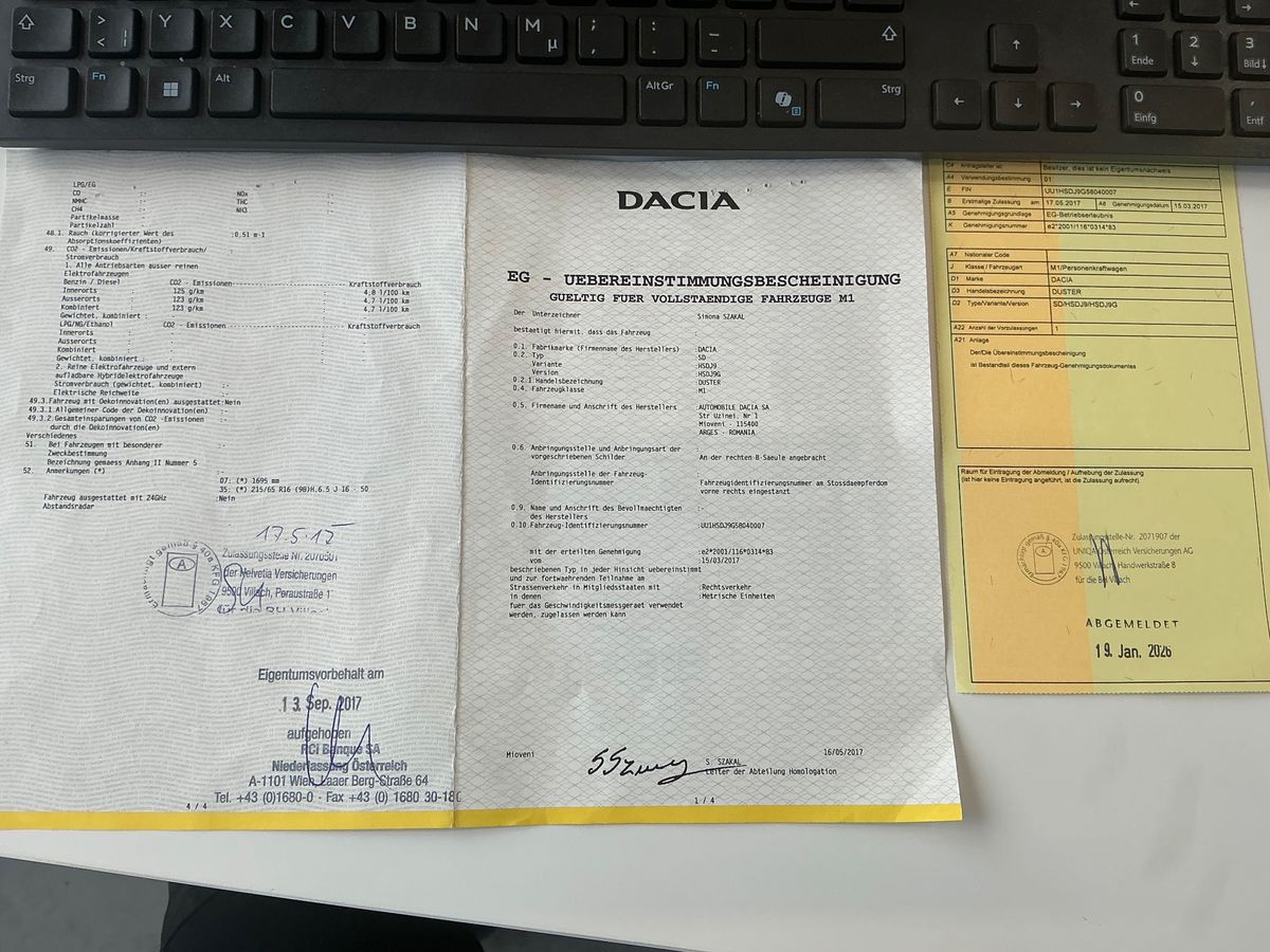 Dacia Duster d'occasion