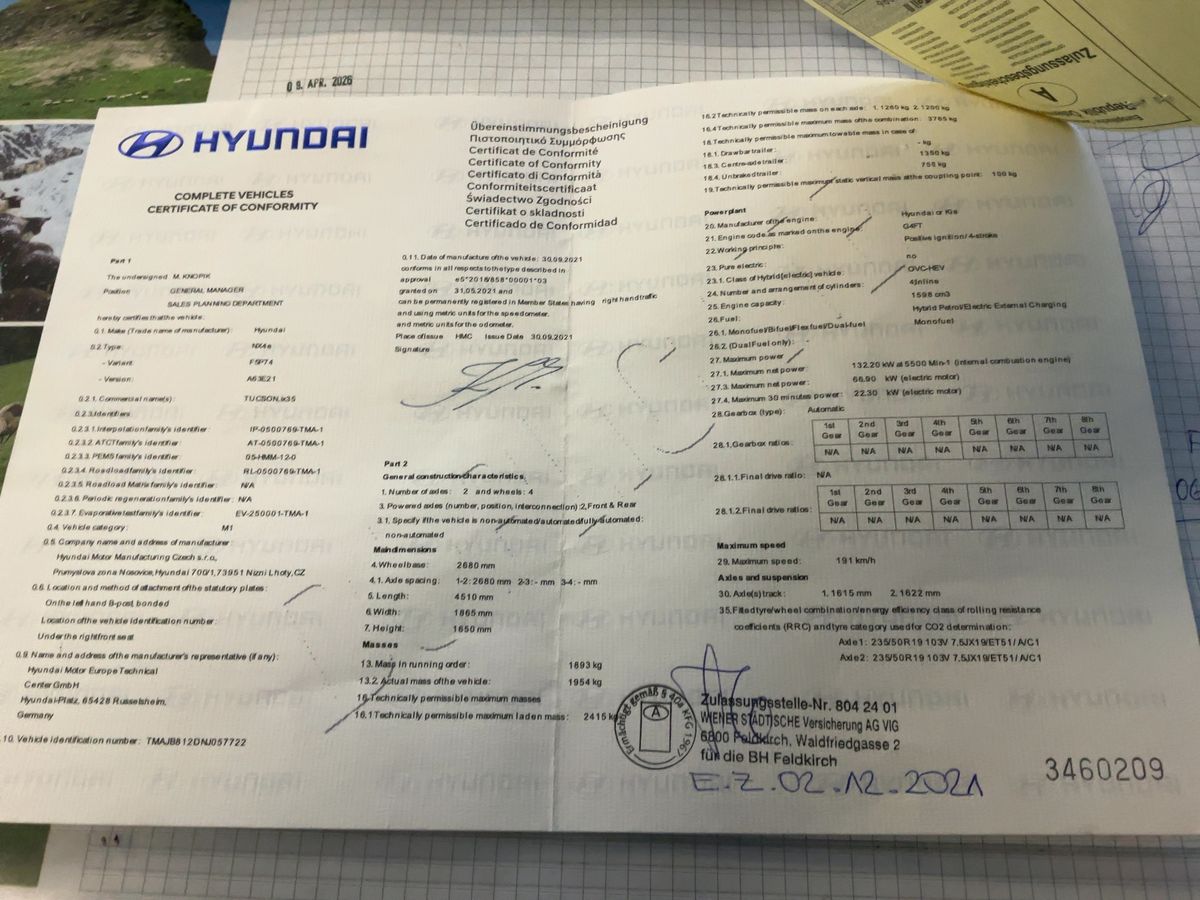 Hyundai Tucson d'occasion