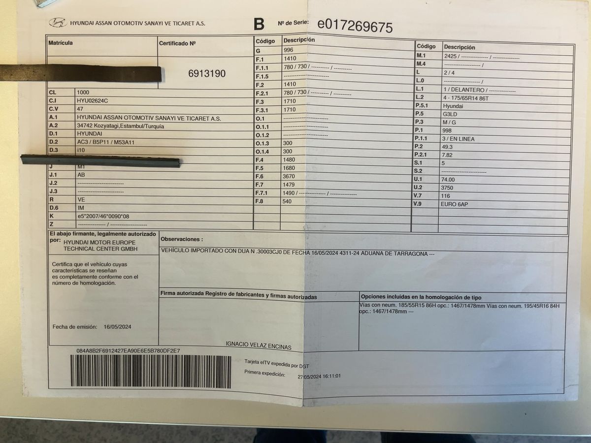 Hyundai i10 d'occasion