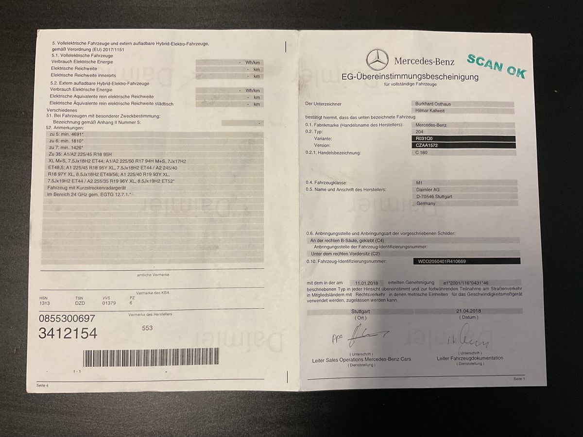 Mercedes-Benz C-Klasse d'occasion