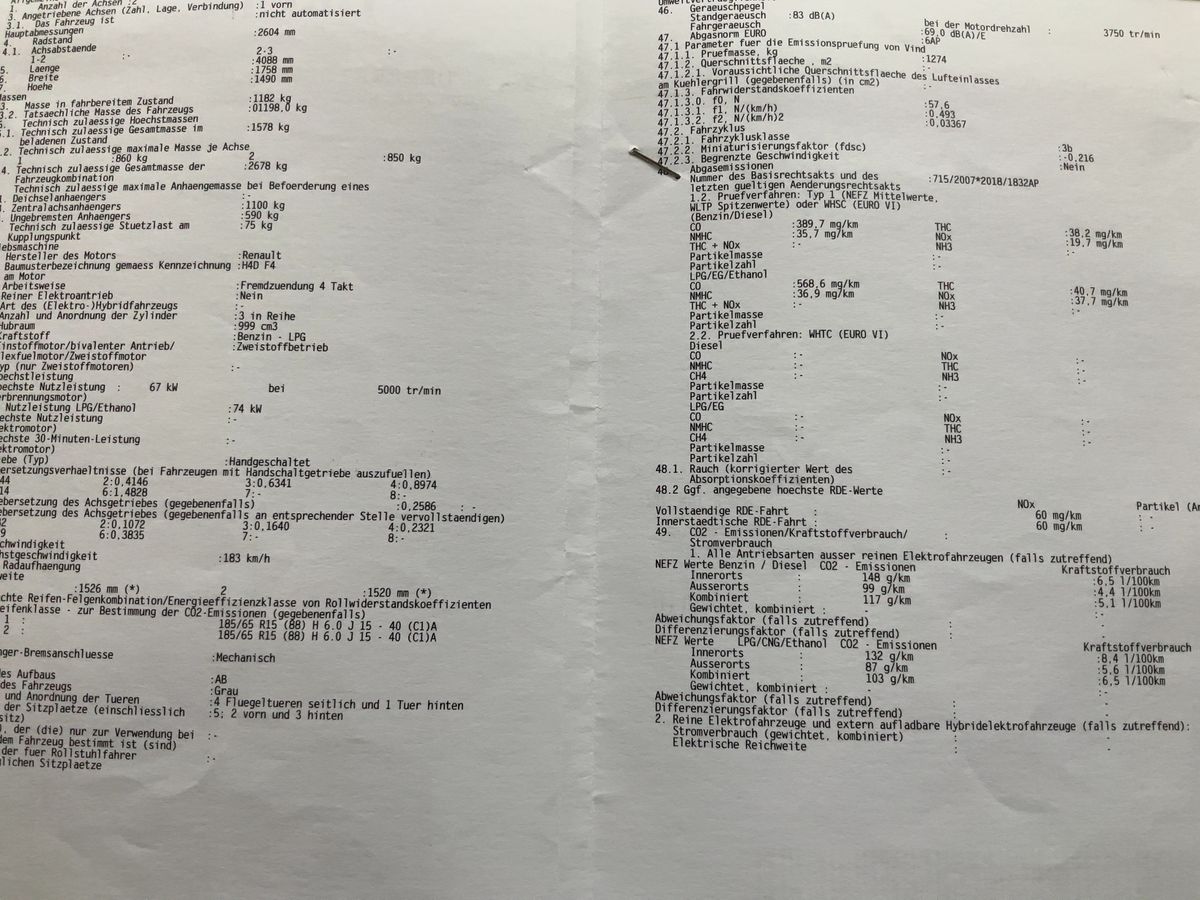 Dacia Sandero 1.0 TCe LPG Essential