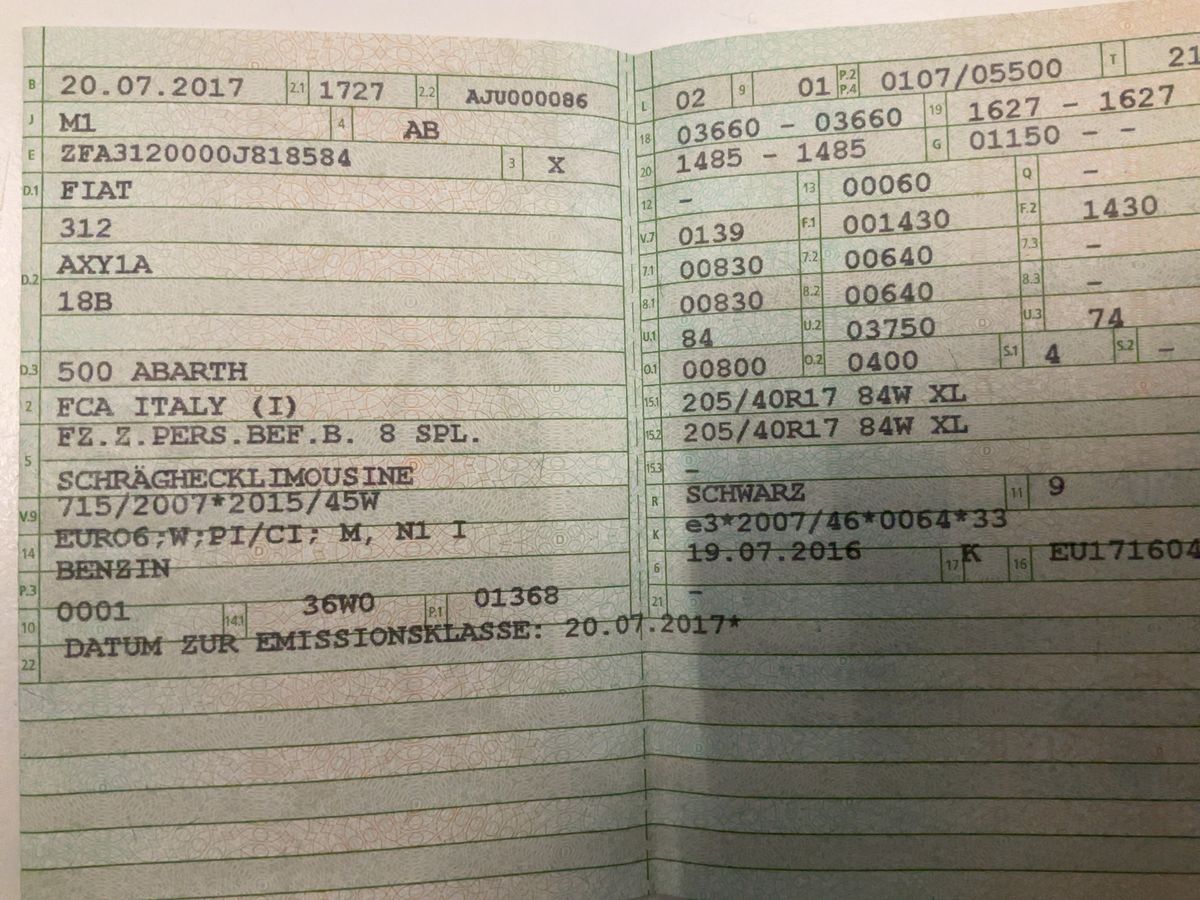 Abarth 595 d'occasion