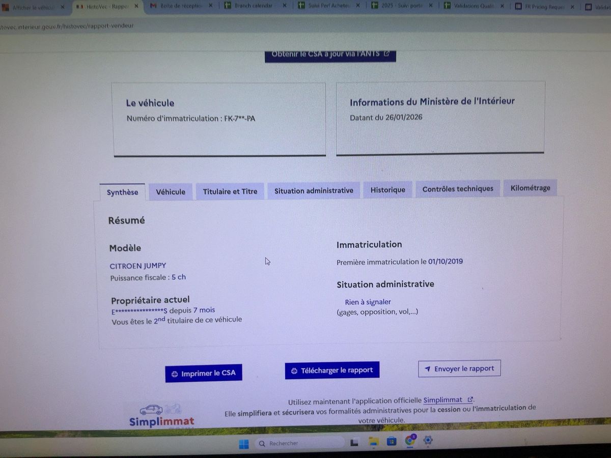 Citroen Jumpy d'occasion