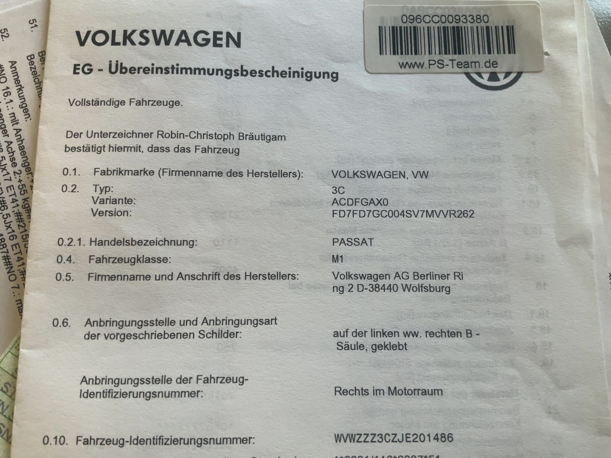Volkswagen Passat d'occasion