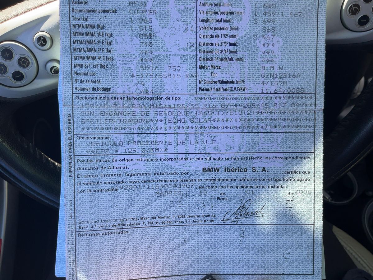 MINI Cooper d'occasion