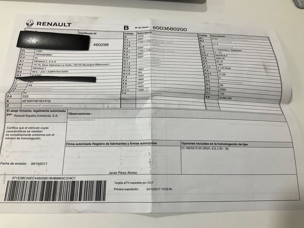 Renault Scenic d'occasion