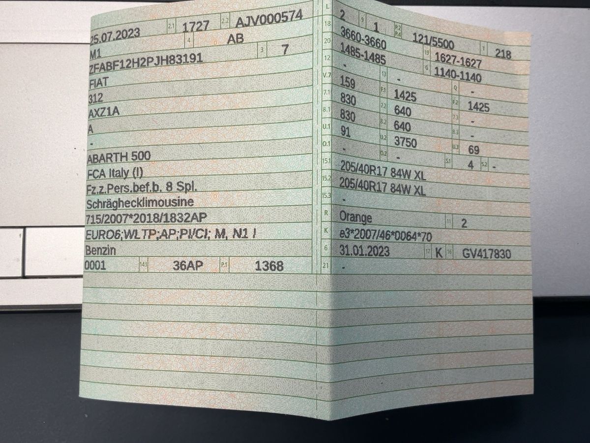 Abarth 595 d'occasion