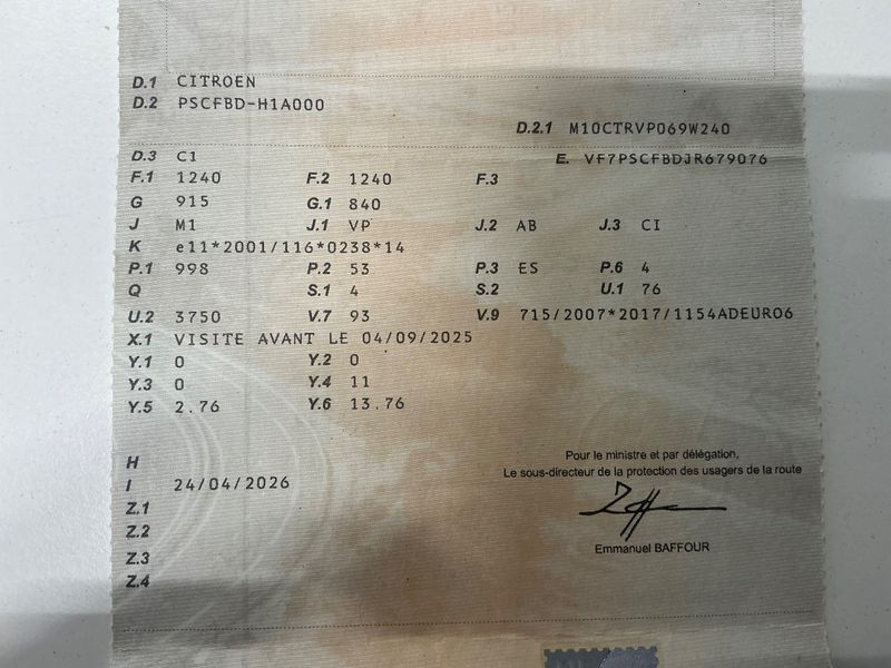 Citroen C1 1.0 VTi Millenium — zdjęcie 15