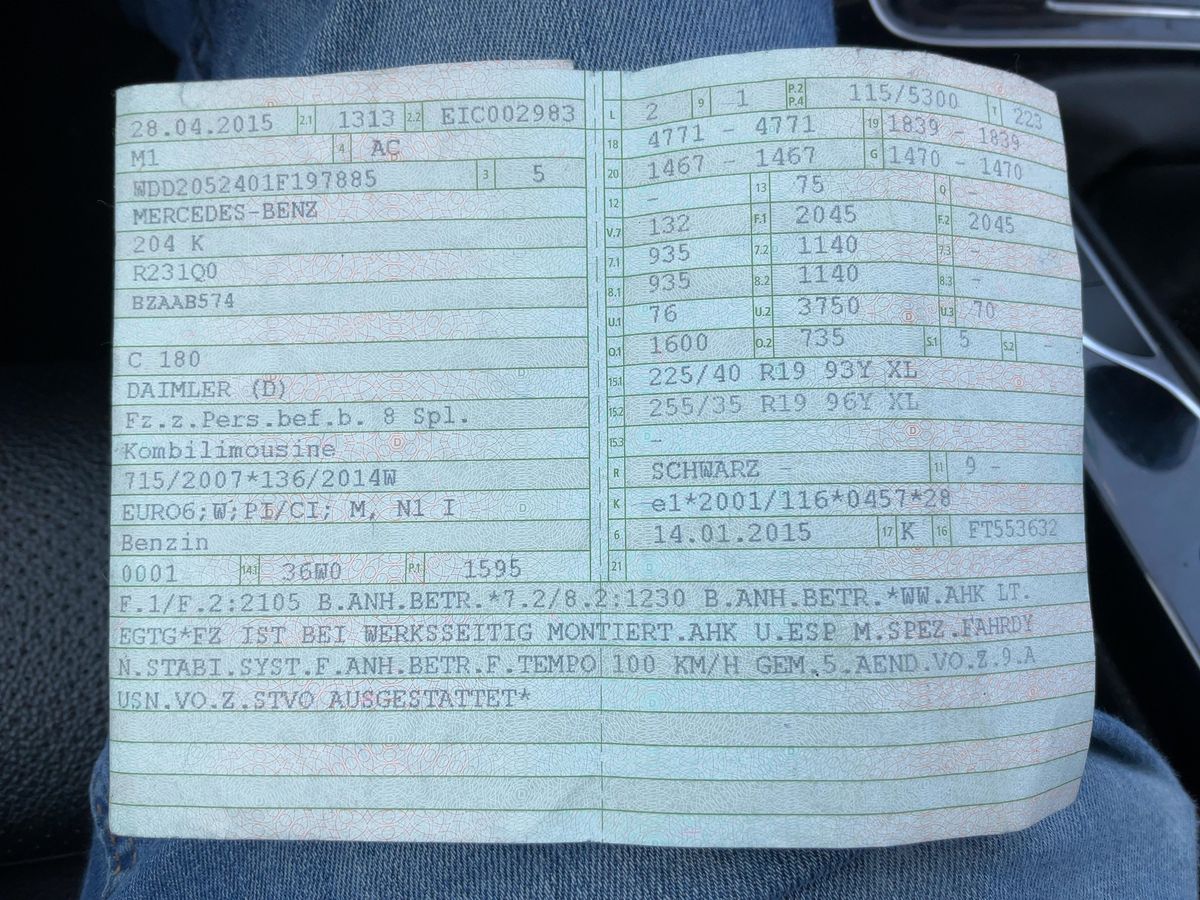 Mercedes-Benz C-Klasse d'occasion