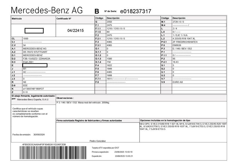 Mercedes-Benz EQA 250 AMG Line — zdjęcie 17