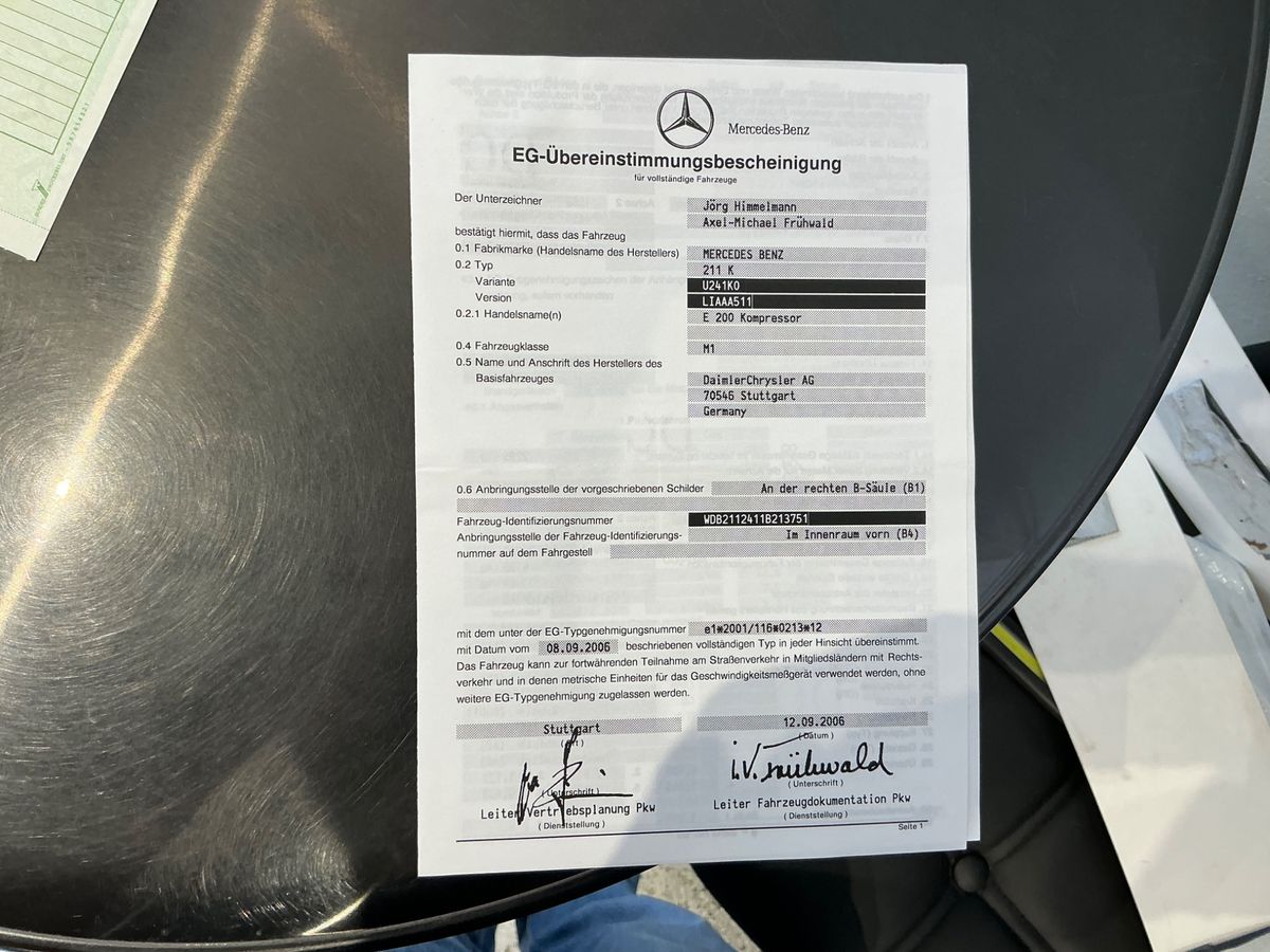 Mercedes-Benz E-Klasse d'occasion