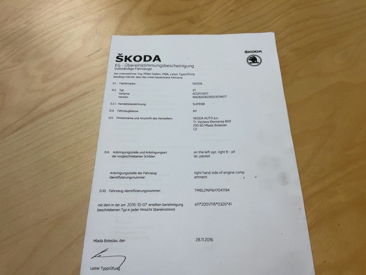 Skoda Superb d'occasion