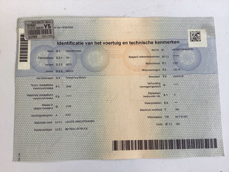 Ssangyong Musso 2.2 TD Sapphire 4WD — zdjęcie 15
