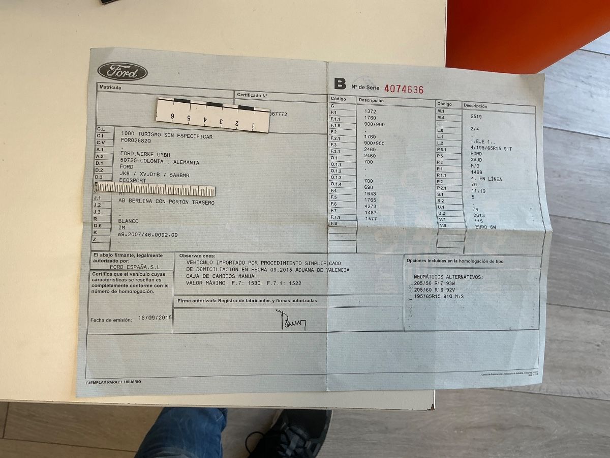 Ford EcoSport 1.5 TDCi Titanium