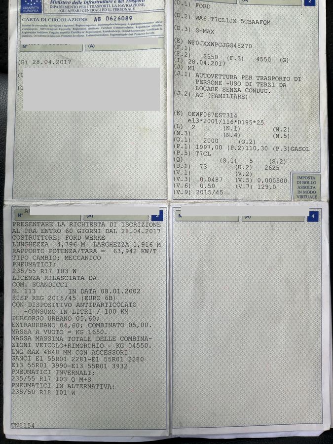 Ford S-Max d'occasion