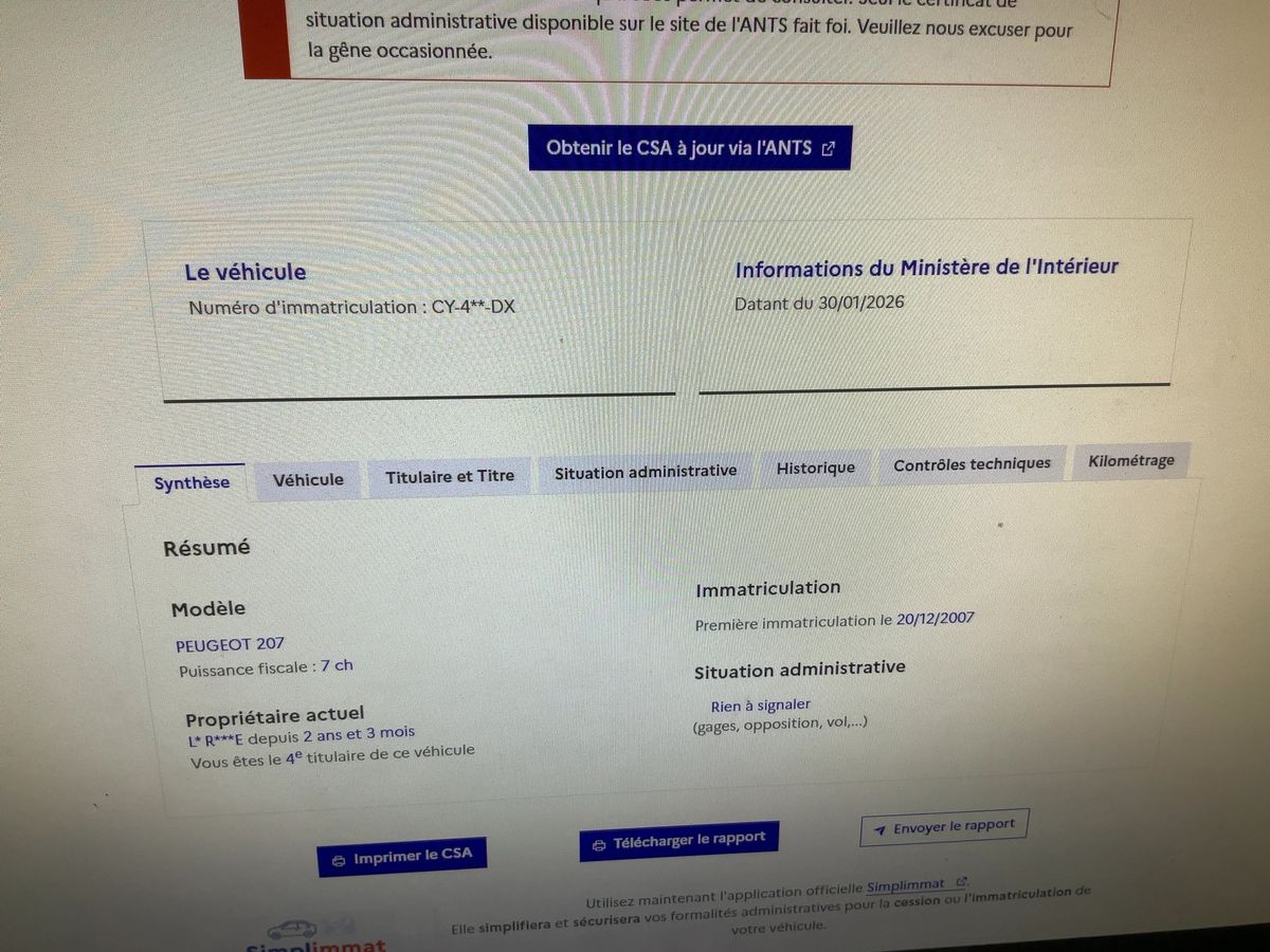 Peugeot 207 d'occasion