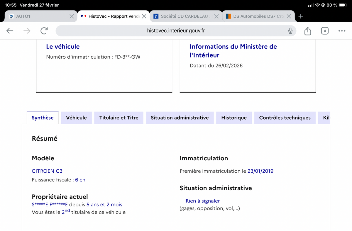 Citroen C3 d'occasion