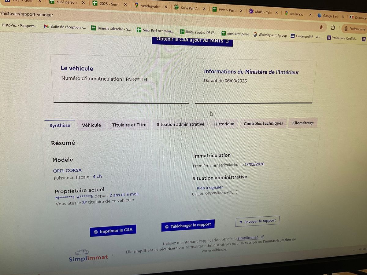 Opel Corsa d'occasion