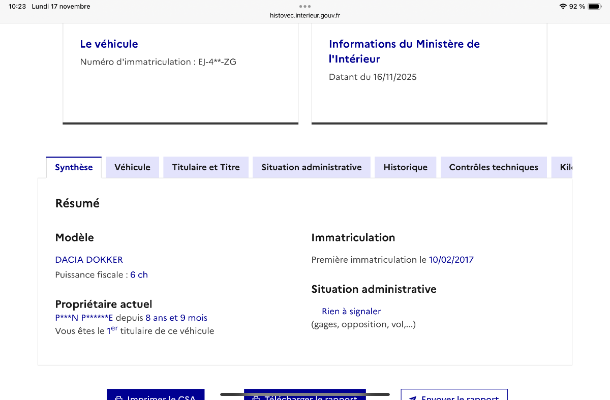 Dacia Dokker d'occasion