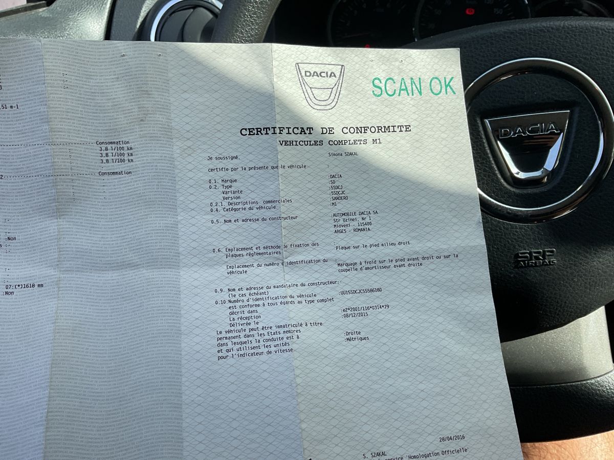Dacia Sandero d'occasion