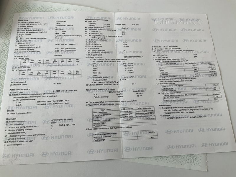 Hyundai Tucson 1.6 T-GDI Plug-in Hybrid N Line 4WD — zdjęcie 16