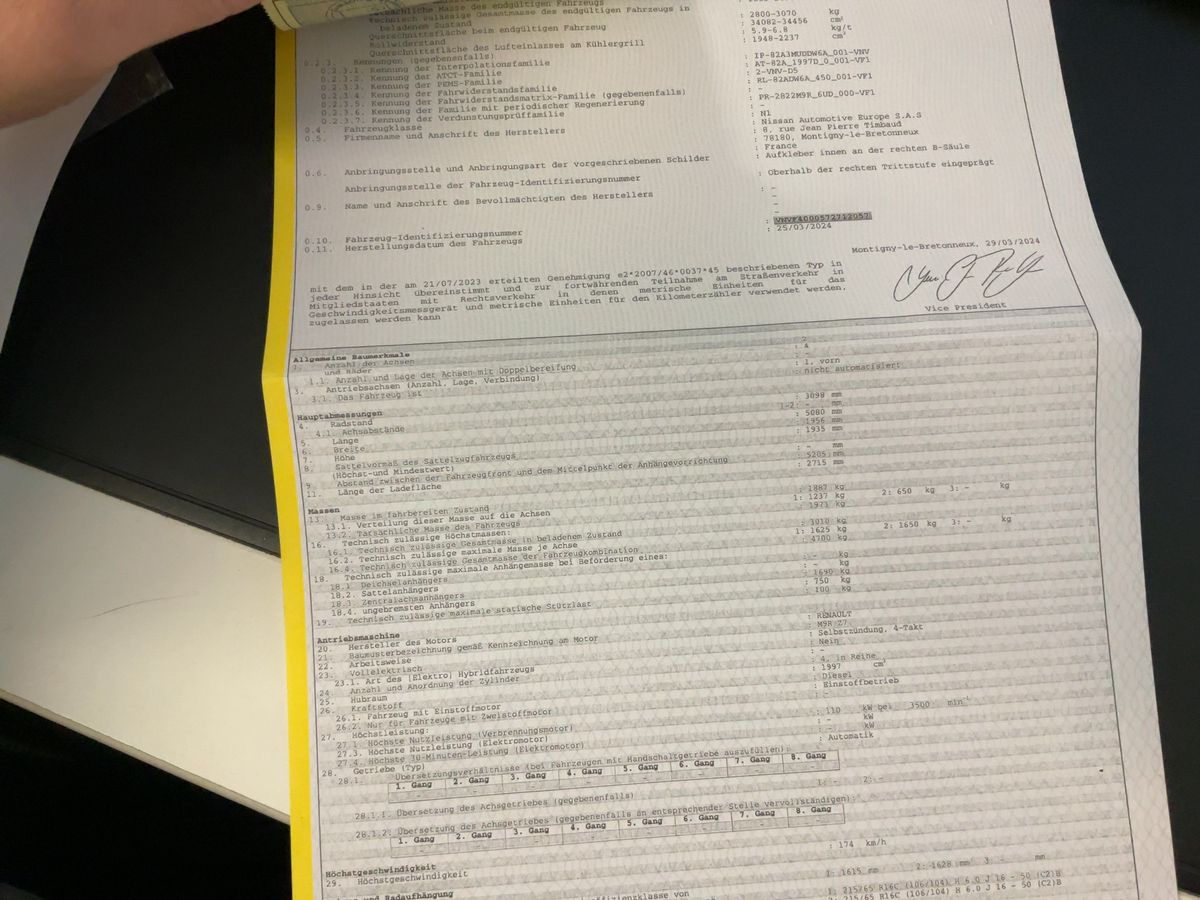 Nissan Primastar d'occasion