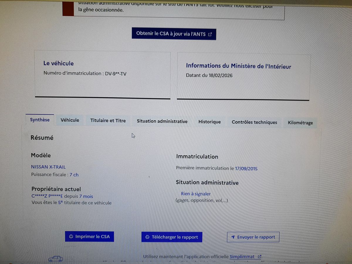 Nissan X-Trail d'occasion