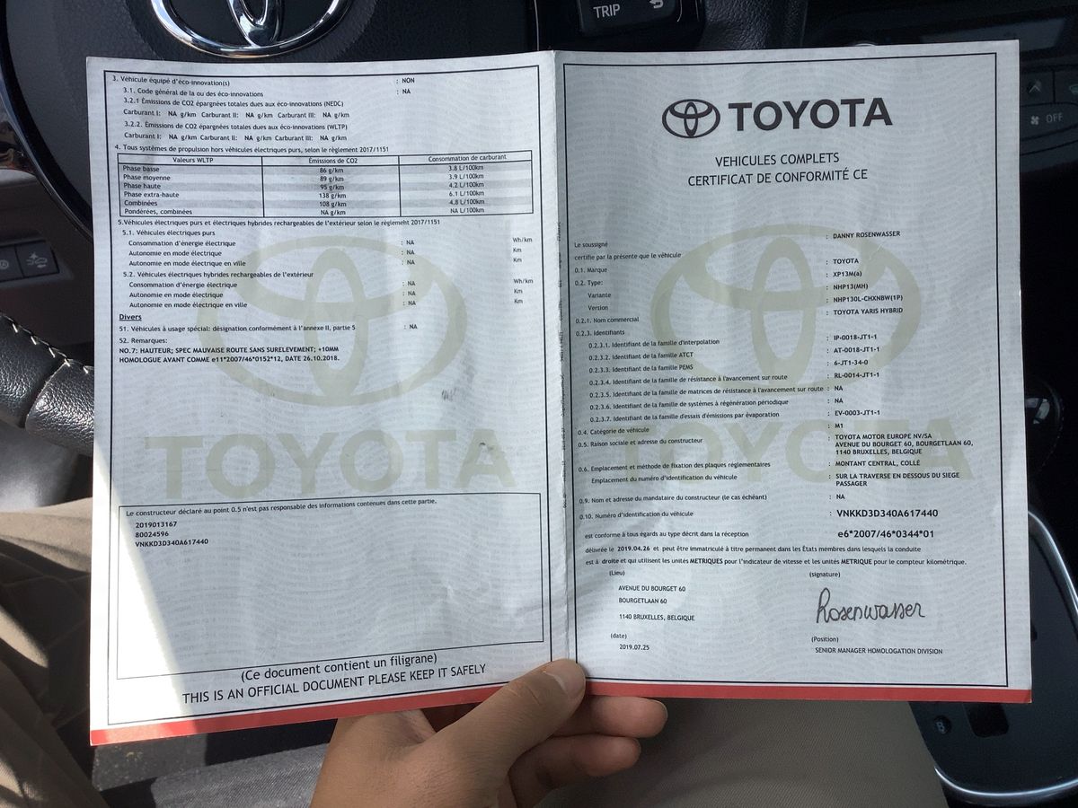 Toyota Yaris d'occasion