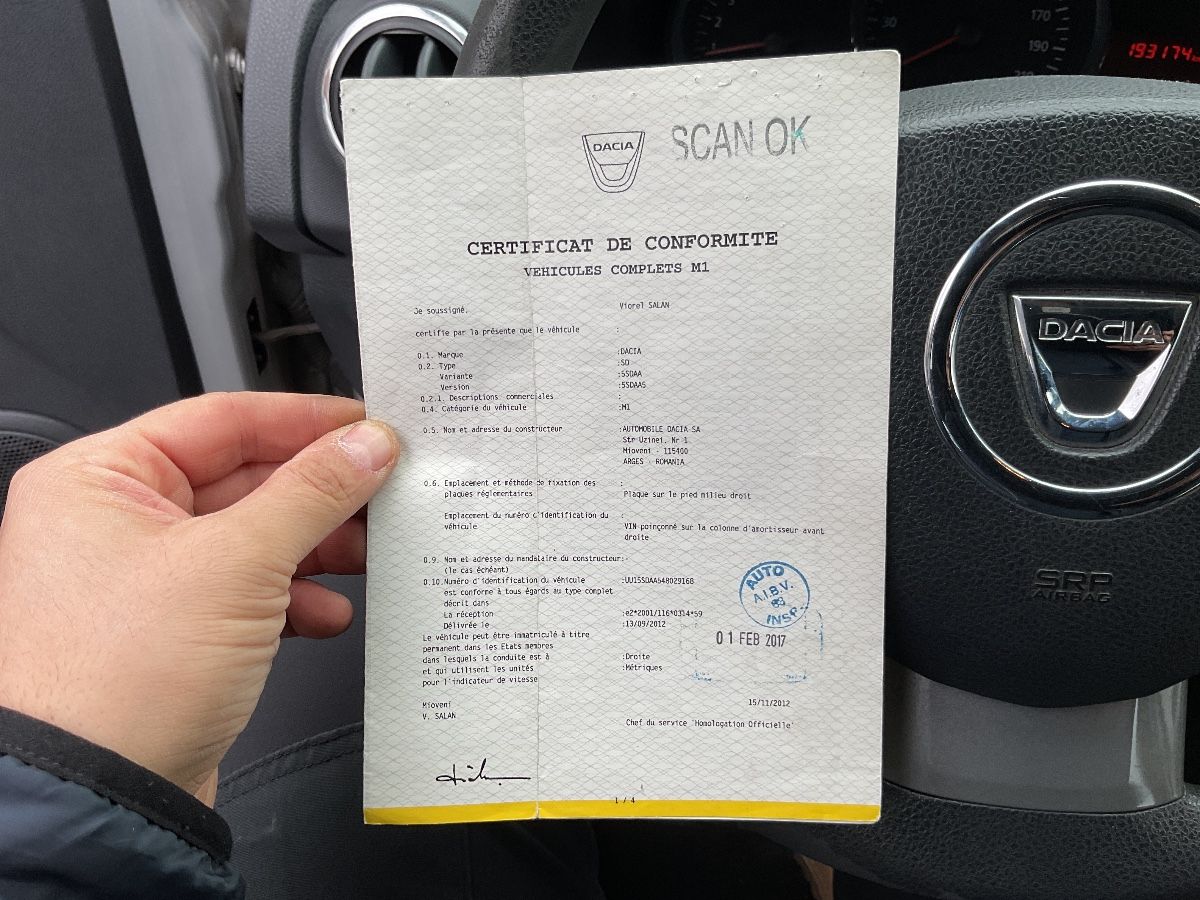 Dacia Sandero d'occasion