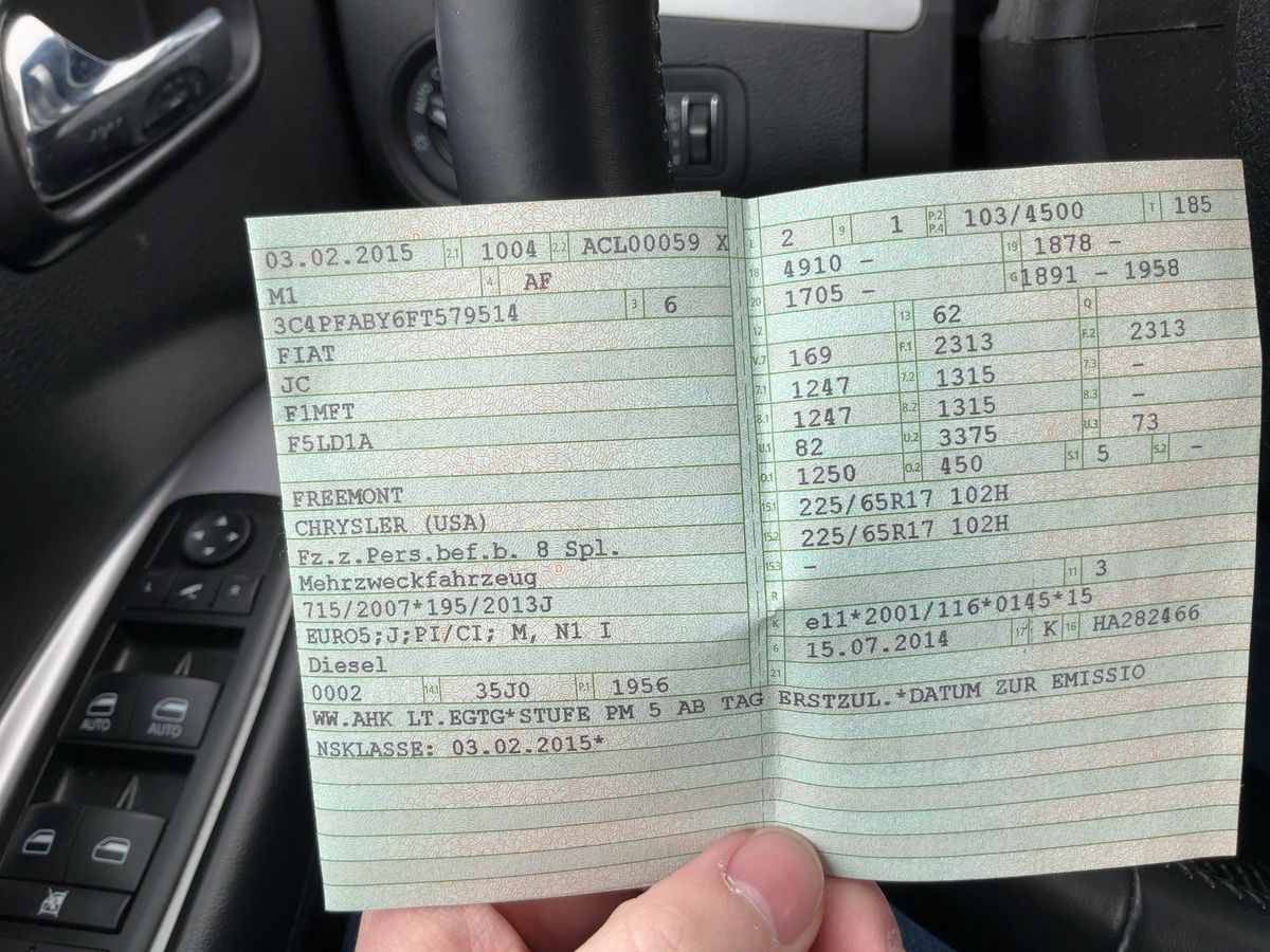 Fiat Freemont d'occasion