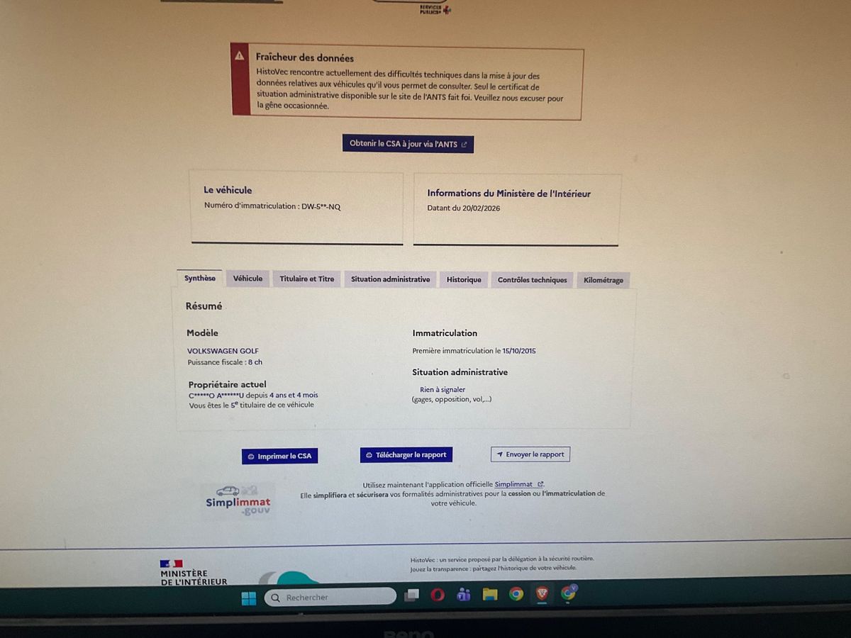 Volkswagen Golf d'occasion