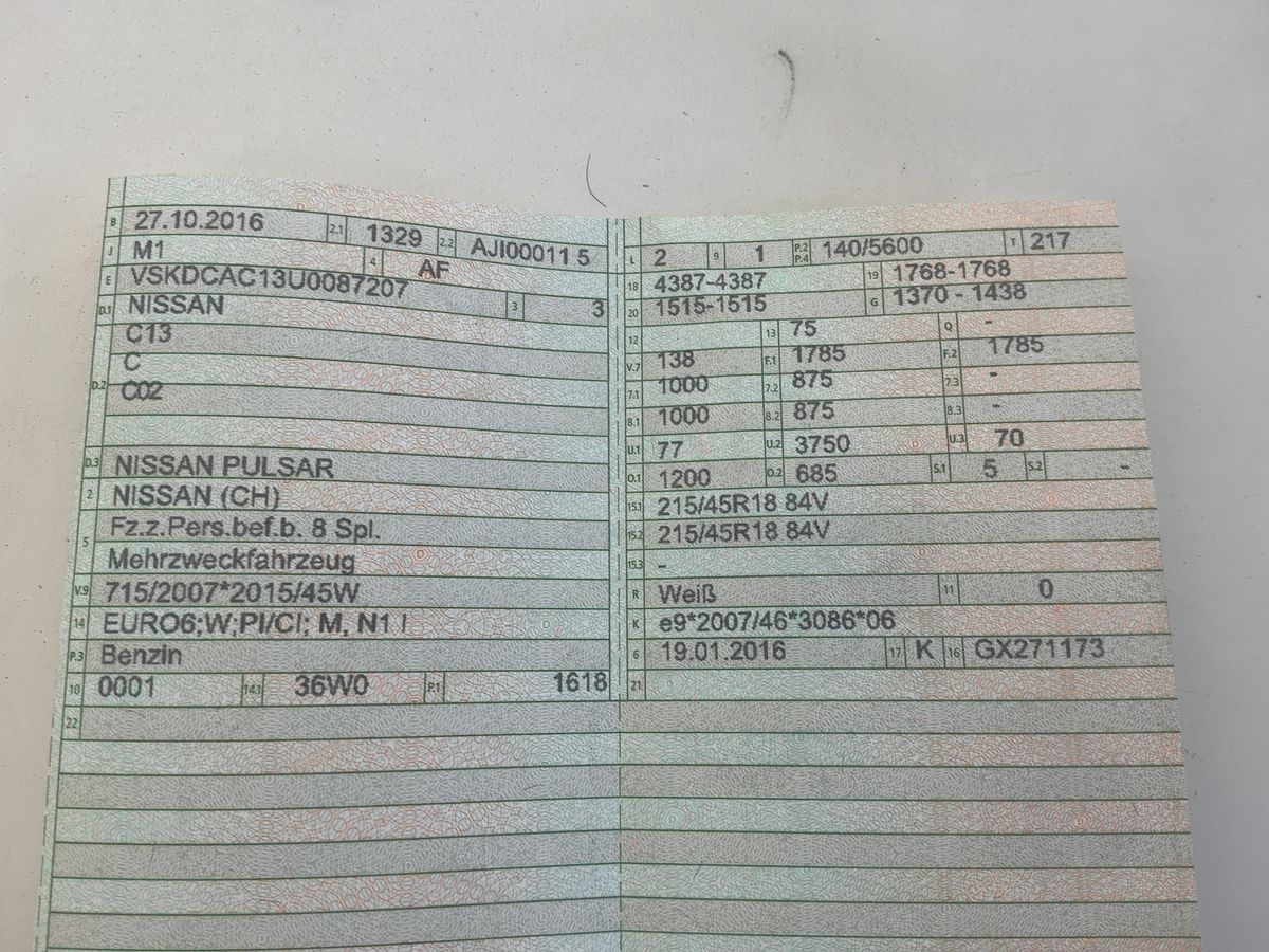 Nissan Pulsar d'occasion