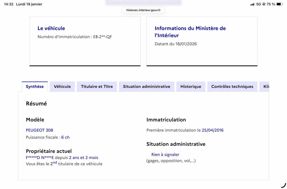 Peugeot 308 d'occasion