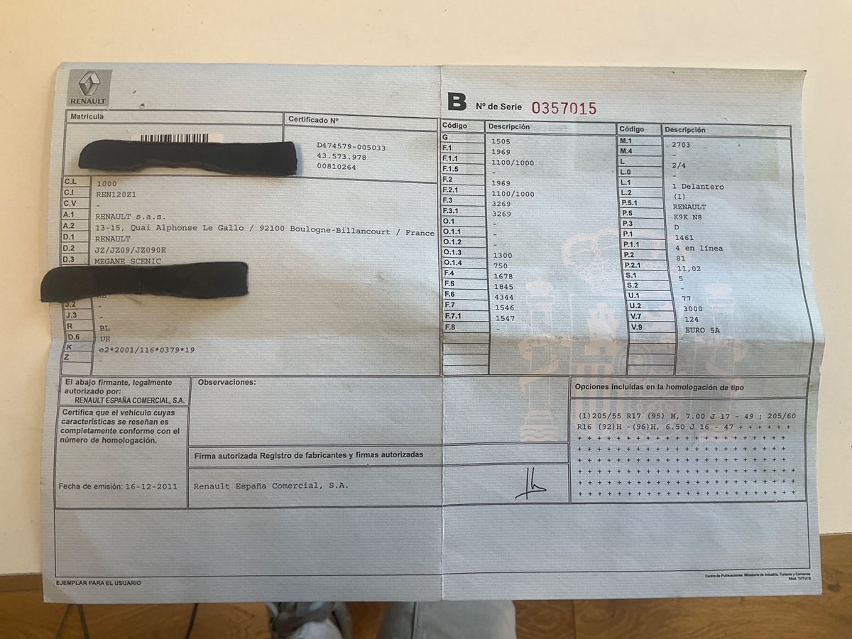 Renault Scenic d'occasion