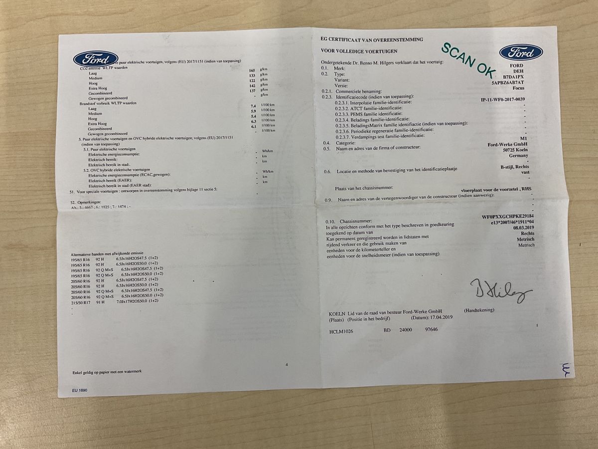 Ford Focus d'occasion