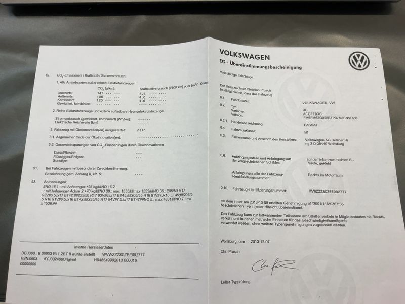 Volkswagen Passat 2.0 TDI Highline BlueMotion Tech 2014 – снимка 22