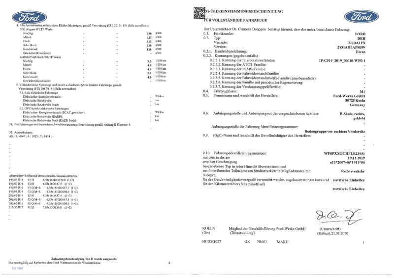 Ford Focus 1.5 TDCi EcoBlue Cool&Connect — zdjęcie 17