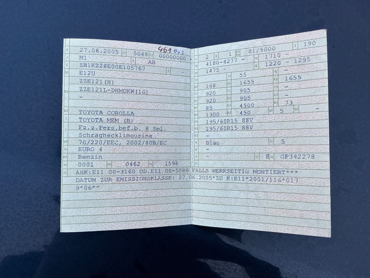 Toyota Corolla d'occasion