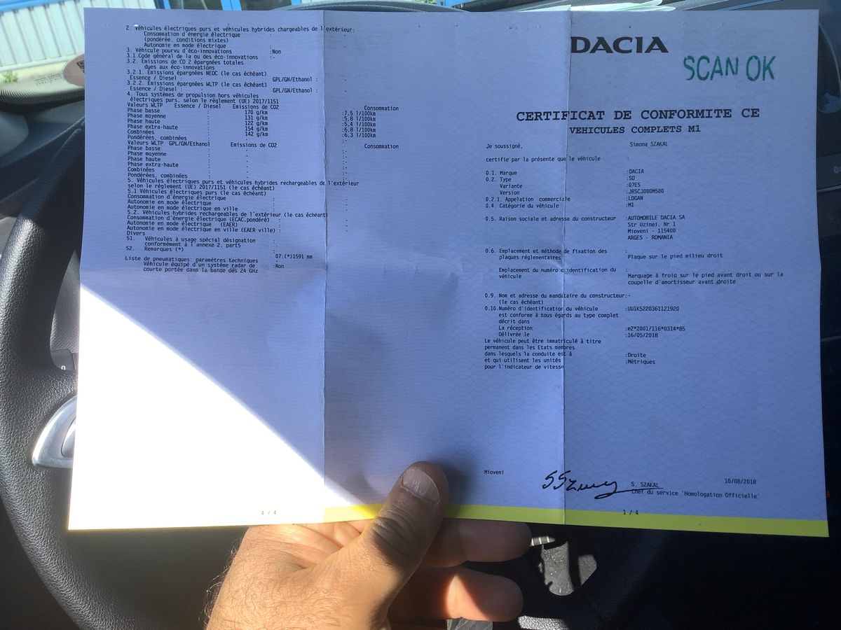 Dacia Logan d'occasion