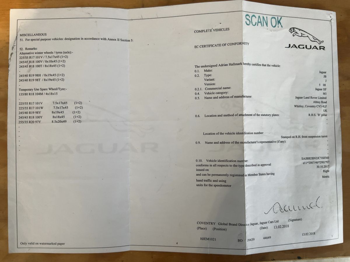 Jaguar XF d'occasion