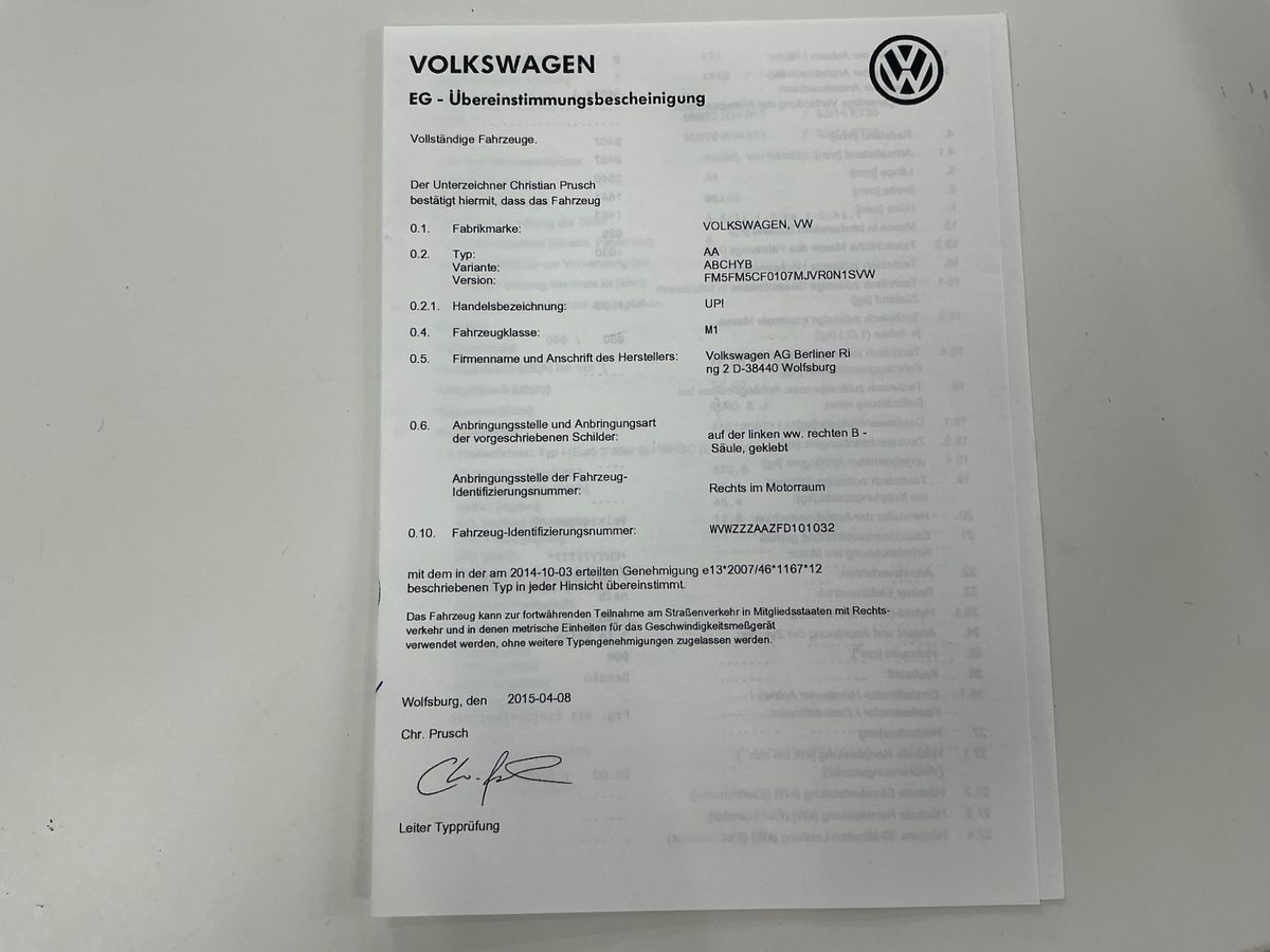 Volkswagen up! d'occasion