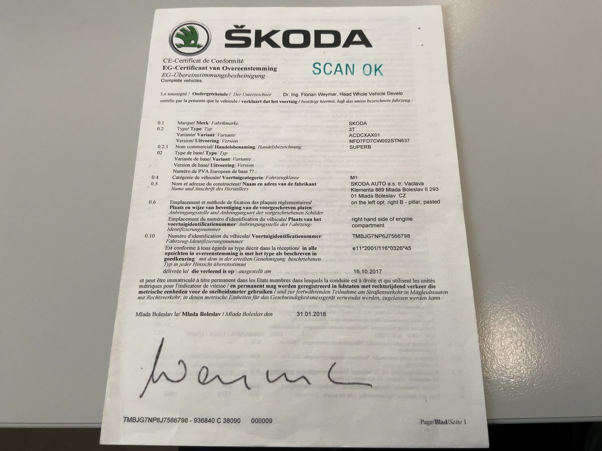 Skoda Superb d'occasion